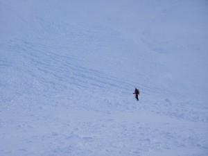 Avalanche on NW aspect