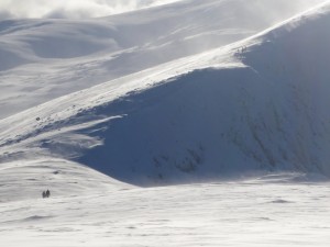 Snow and cloud cleared to leave a stunning day.