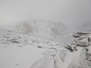 Cold and Wintry on the Tops