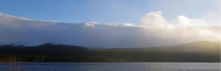 Storm Cap above the Northern  Cairngorms