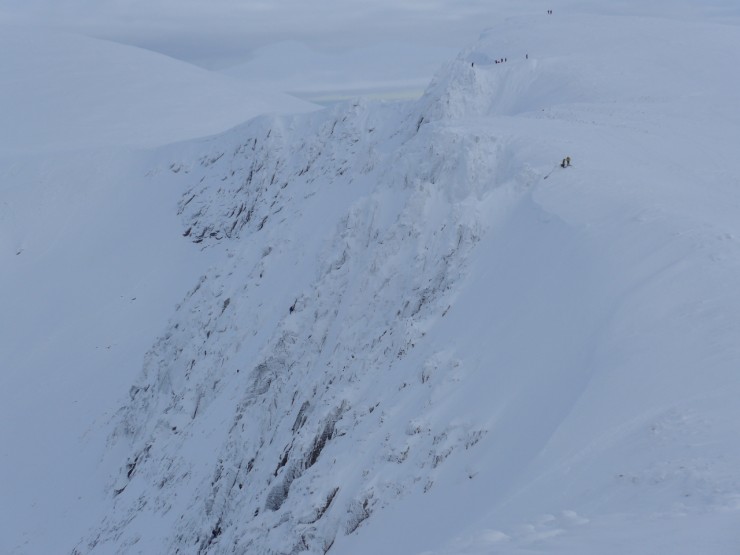 The winter cliffs of Coire an t Sneachda