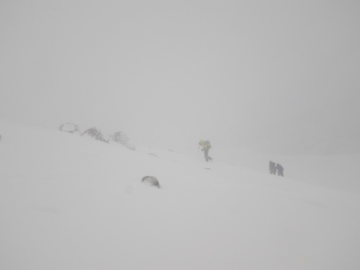 Poor visibility at times this was at 850m