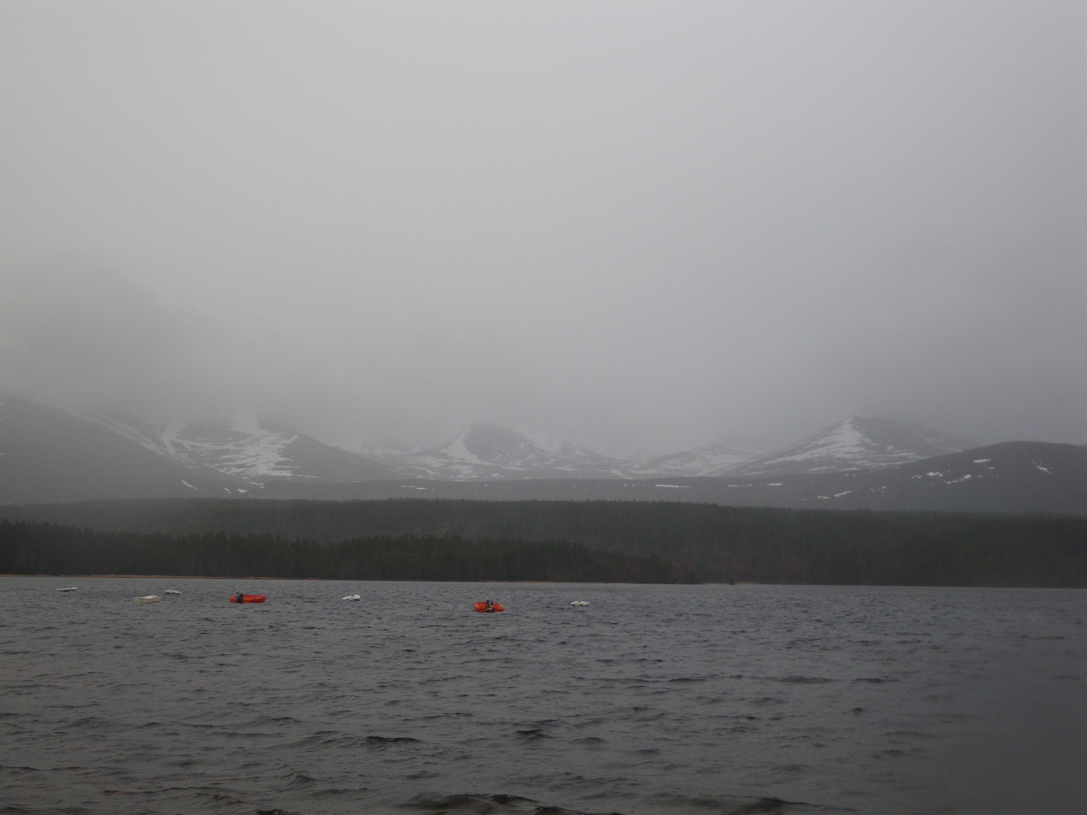 Wet and windy in the Cairngorms 