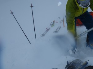 Winter blizzards and whiteout conditions