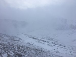 Snowfall and Strong Winds