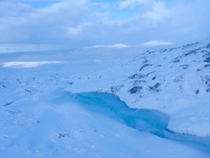 Windy again with Drifting Snow