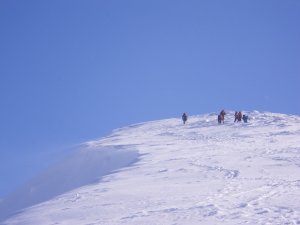 Blue sky afternoon