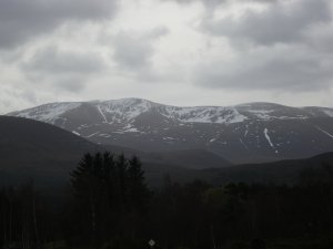 Cold and windy over the tops