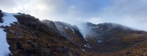 Bands of cloud