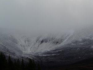 Blizzard conditions on the Tops