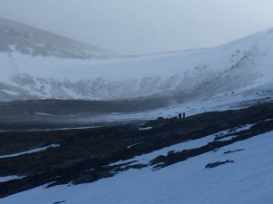 Windy with snow showers