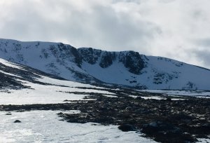 Occasional snow showers