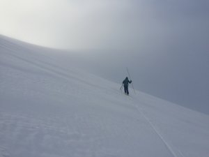 Bands of cloud