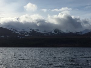 Squally snow showers