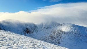 Clear and Calm – crusty snowpack