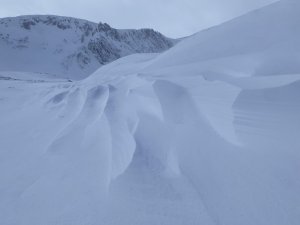 Tail end of storm Dave