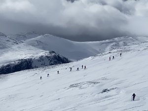 Sunshine before snow.